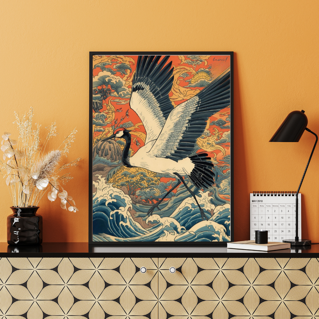 Japanese crane