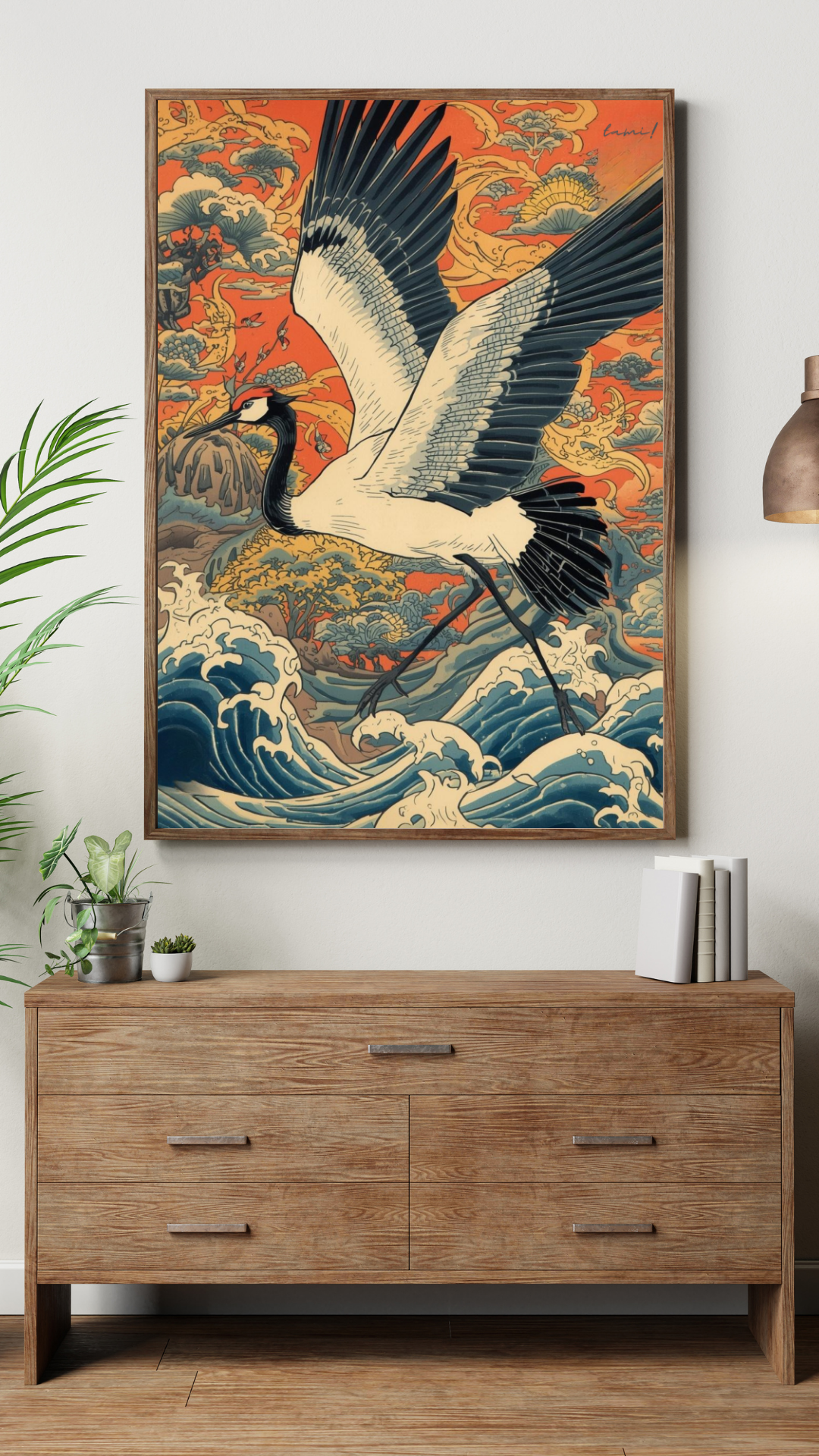 Japanese crane